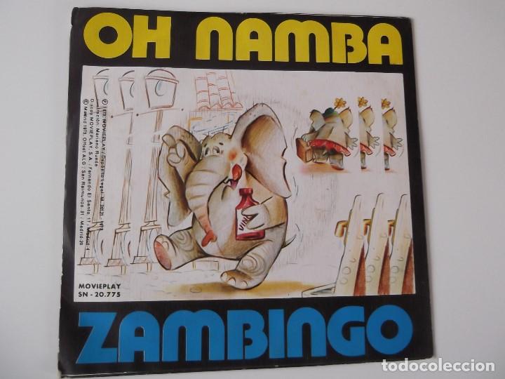 Discos de vinilo: ZAMBINGO - Oh namba - Foto 2