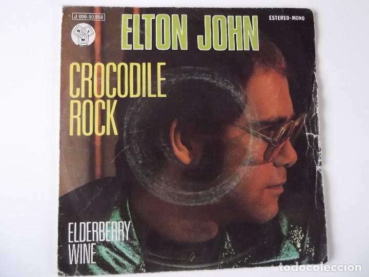 Discos de vinilo: ELTON JOHN - Crocodile rock - Foto 1