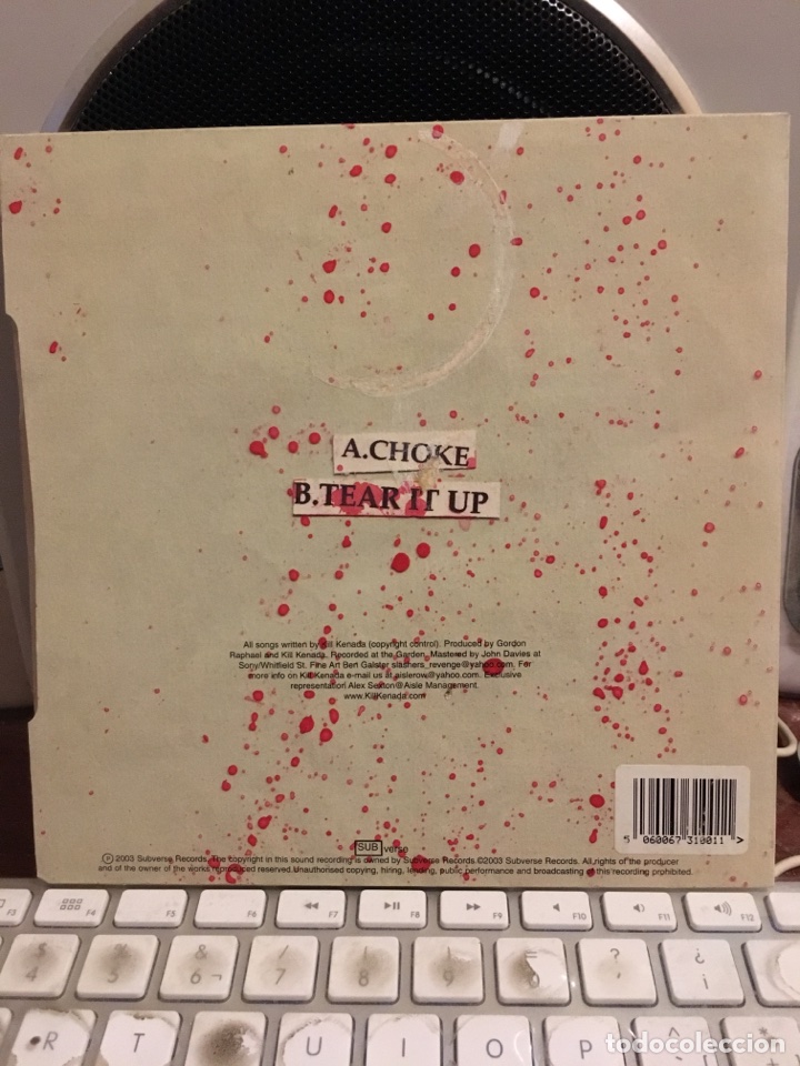 Discos de vinilo: KILL KENADA-CHOKE-2003 - Foto 2