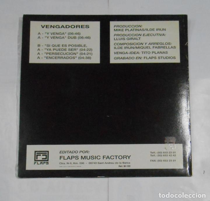 Discos de vinilo: VENGADORES. - Y VENGA + DUB. TDKDA10 - Foto 2