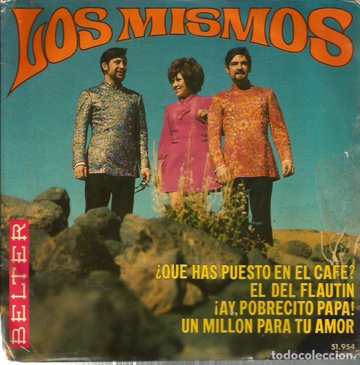 Discos de vinilo: EP LOS MISMOS : &iquest;QUE HAS PUESTO EN EL CAFE? - Foto 1
