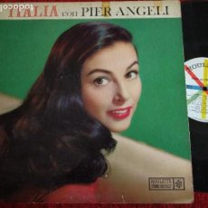 Discos de vinilo: ITALIA CON PIER ANGELI LP 1958. Lote 116488851