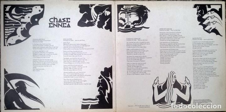 Discos de vinilo: Ennea. Chase. Epic, Spain 1972 LP + doble cubierta - Foto 3