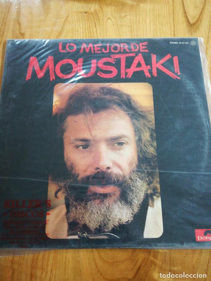 Discos de vinilo: Vinilo. Lo mejor de moustaki - Foto 1