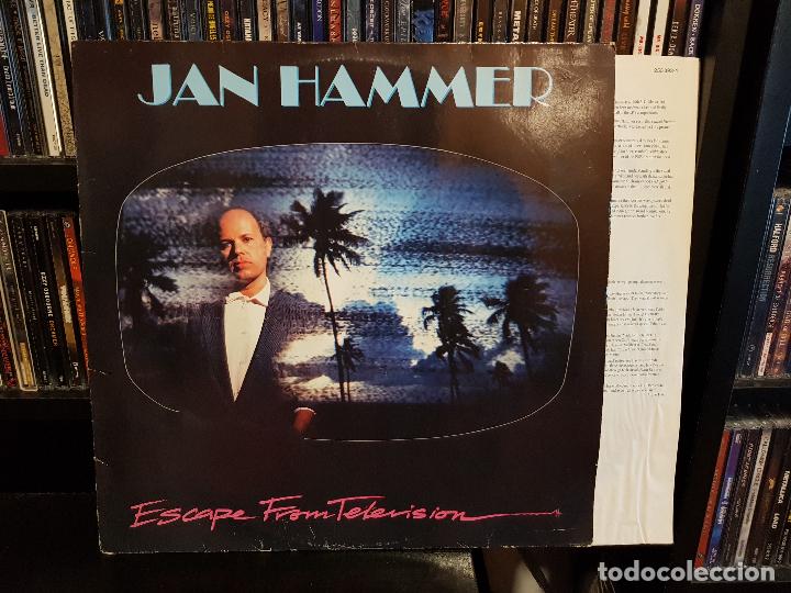 Discos de vinilo: JAN HAMMER - ESCAPE FROM TELEVISION - Foto 1