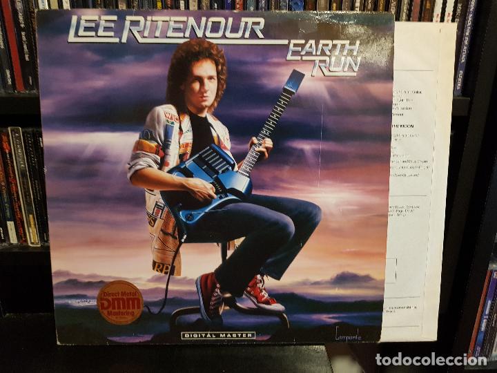 Discos de vinilo: LEE RITENOUR - EARTH RUN - Foto 1