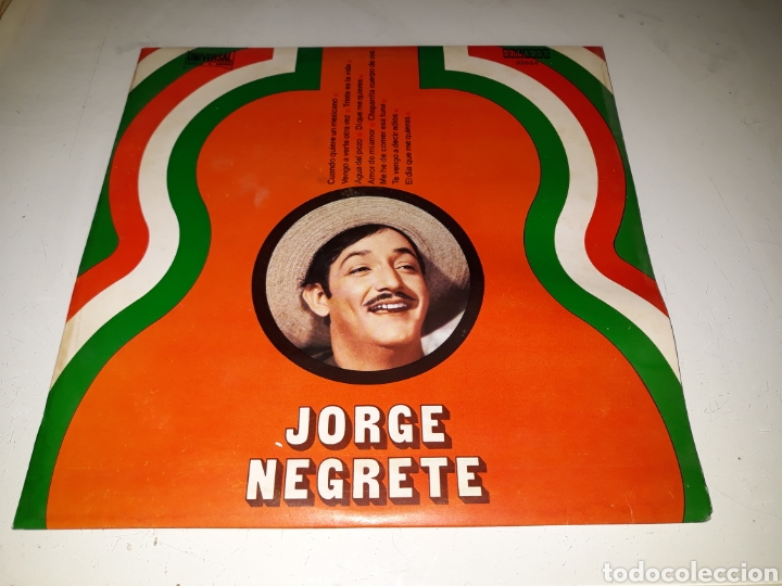 Dischi in vinile: Jorge Negrete- Cuando quiere un mexicano- 10 pulgadas- Orlador 1972 Espa&ntilde;a 7