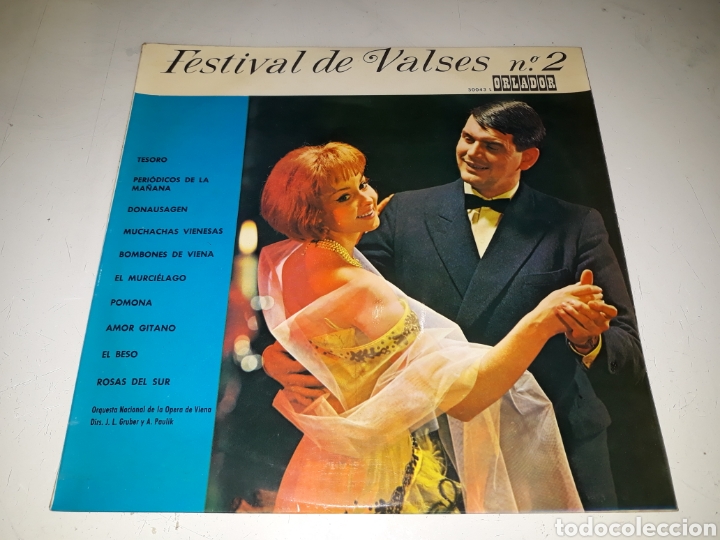 Discos de vinil: Festival de valses n&deg;2- 10 pulgadas- Orlador 1964 Espa&ntilde;a 7