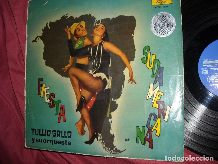 Discos de vinilo: TULLIO GALLO Y SU ORQUESTA  DISCO LP - Foto 4