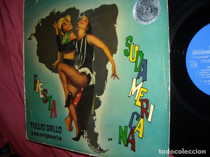 Discos de vinilo: TULLIO GALLO Y SU ORQUESTA  DISCO LP - Foto 5