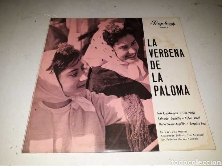 Disques de vinyle: La verbena de la paloma- 10 pulgadas- Pergola 1965 Espa&ntilde;a 7