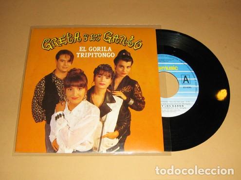 Discos de vinilo: GRETA Y LOS GARBO - EL GORILA TRIPITONGO - SINGLE - 1992 - Foto 1