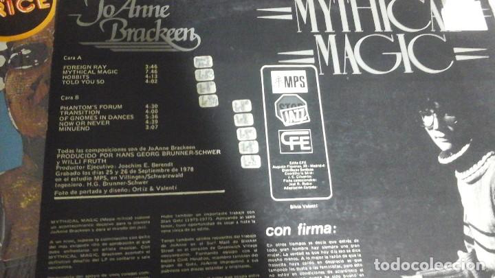 Discos de vinilo: Joanne Brackeen Mythical Magic - Foto 2