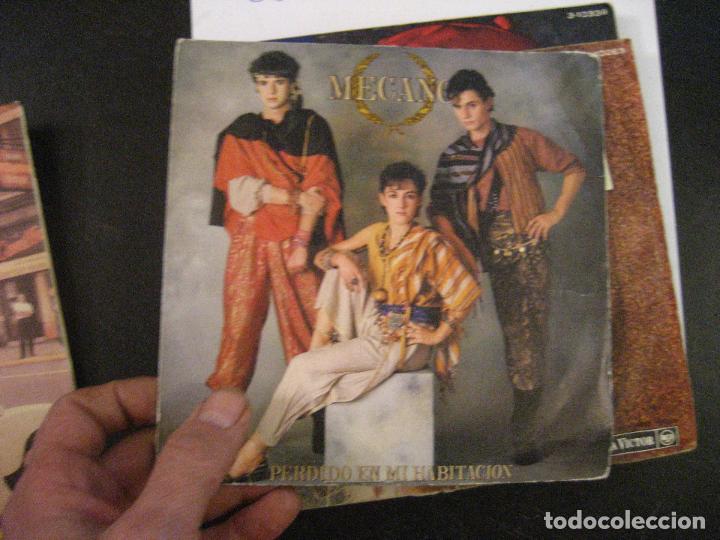 Discos de vinilo: MECANO SINGLE PERDIDO EN MI HABITACION - Foto 1