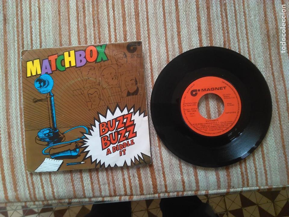 Discos de vinilo: matchbox single-buzz buzz a diddle it - Foto 1