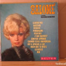 Discos de vinil: SALOMÉ - CANTA MANZANERO - BELTER 22.416 - 1970. Lote 116763499