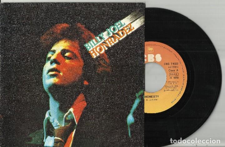 Discos de vinilo: BILLY JOEL single HONRADEZ - HONESTY 1978 espa&ntilde;a - Foto 1