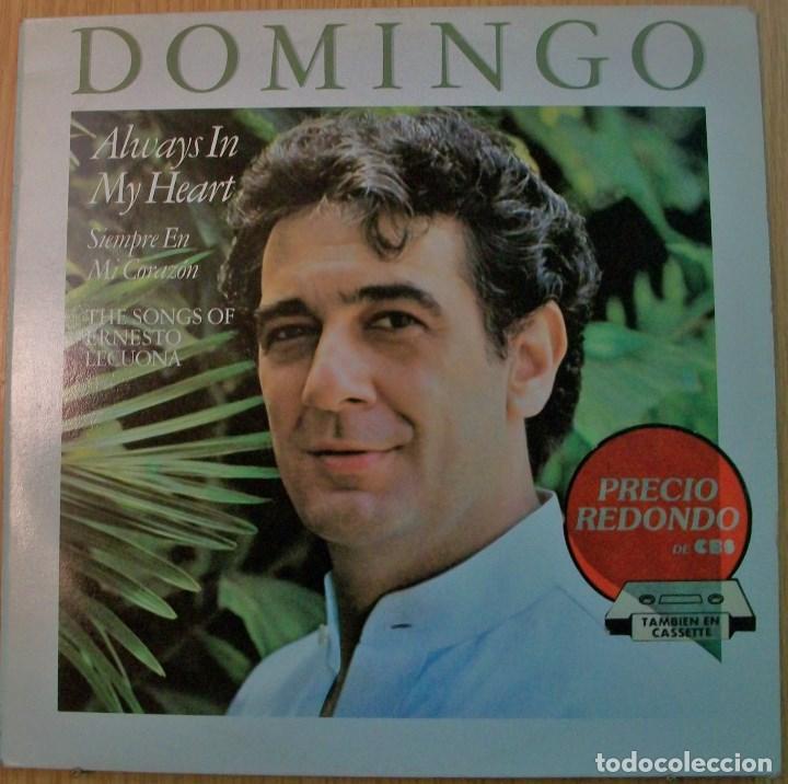 Discos de vinilo: Discos (Placido Domingo)  Siempre en mi corazon - Foto 1
