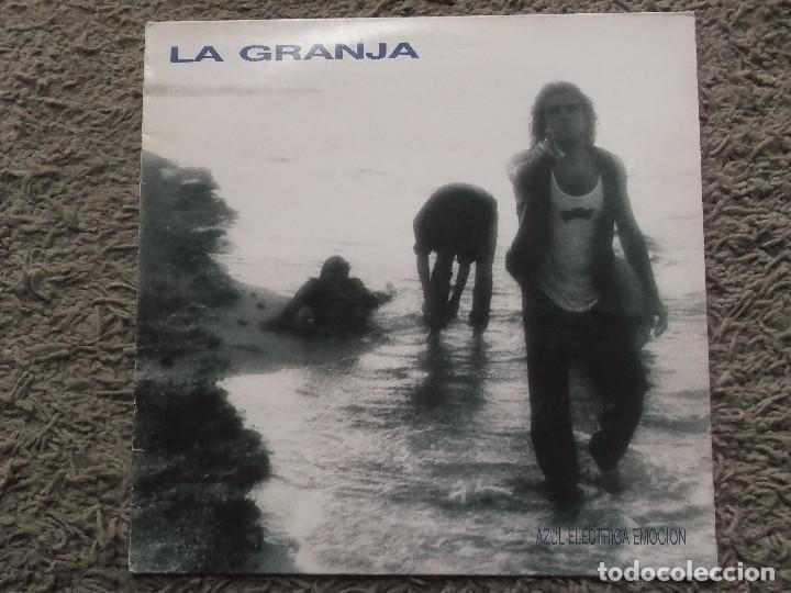 Disques de vinyle: LA GRANJA-AZUL ELECTRICA EMOCION-ORIGINAL ESPA&Ntilde;OL 1989