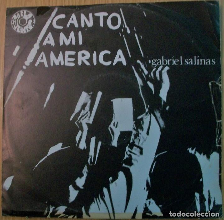 Discos de vinilo: Discos (Gabriel Salinas)  Canto a mi America - Foto 1