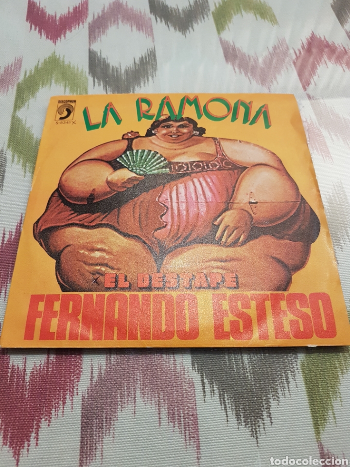 Discos de vinilo: FERNANDO ESTESO - La Ramona - SINGLE 1976 - DISCOPHON - Foto 1