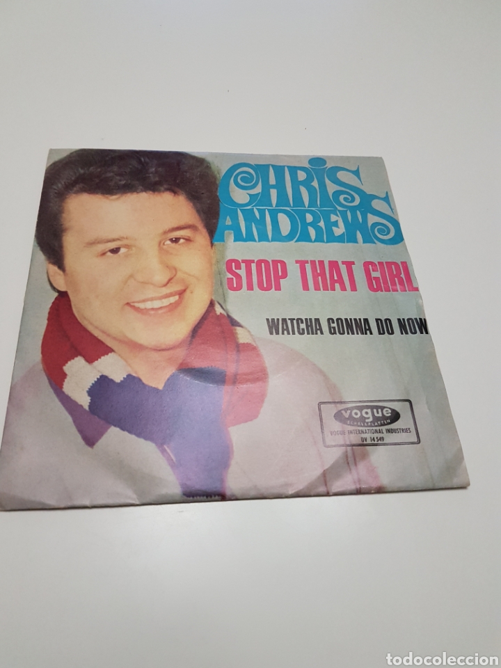 Discos de vinilo: CHRIS ANDREWS - STOP THAT GIRL - Foto 1