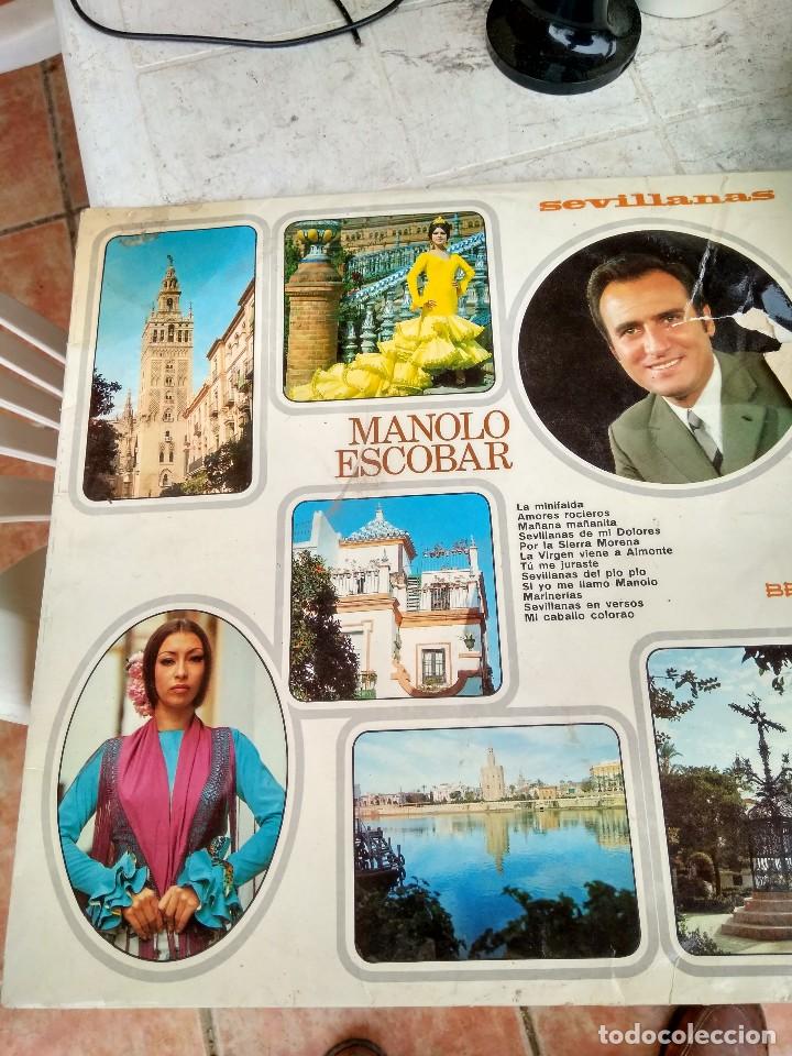 Discos de vinilo: MANOLO ESCOBAR - SELECCION - - Foto 1