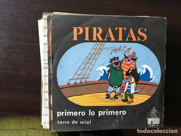 Discos de vinilo: Piratas. Primero lo primero - Foto 1