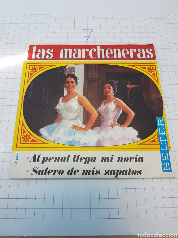 Discos de vinilo: SINGLE (VINILO) DE LAS MARCHENERAS A&Ntilde;OS 70 - Foto 1