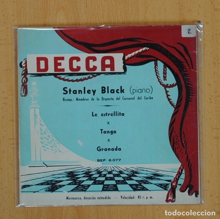 Discos de vinilo: STANLEY BLACK - LA ESTRELLITA + 2 - EP - Foto 1