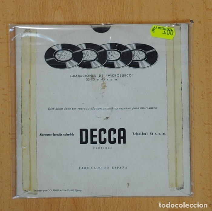 Discos de vinilo: STANLEY BLACK - LA ESTRELLITA + 2 - EP - Foto 2