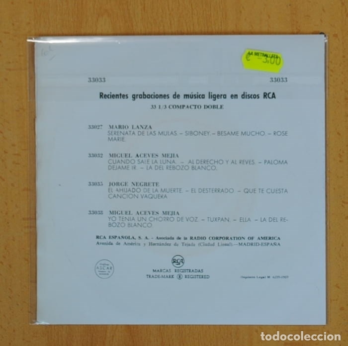 Discos de vinilo: LOS HERMANOS SILVA - EP - Foto 2