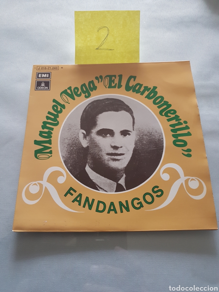 Discos de vinilo: MANUEL VEGA - EL CARBONERILLO- 1973 - Foto 1