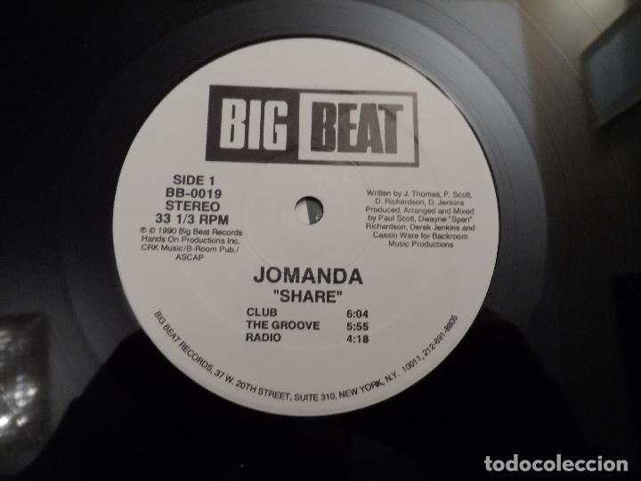 Discos de vinilo: JOMANDA - SHARE - Foto 3