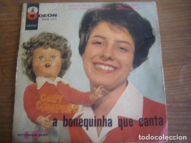 Disques de vinyle: CELLY CAMPELLO - A bonequinha que canta ******** RARO EP BRASILE&Ntilde;O ORIGINAL