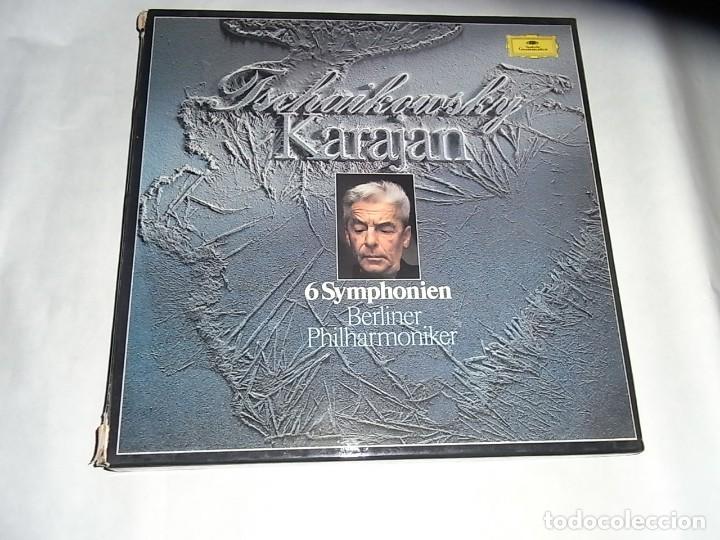 Discos de vinilo: Peter Tschaikowsky, 6 discos, Herbert Von Karajan - Foto 1