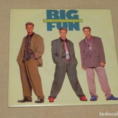 Discos de vinilo: VENDO SINGLE DE BIG FUN, AÑO 1990 (MAS INFORMACIÓN EN 2ª FOTO EN EL INTERIOR).