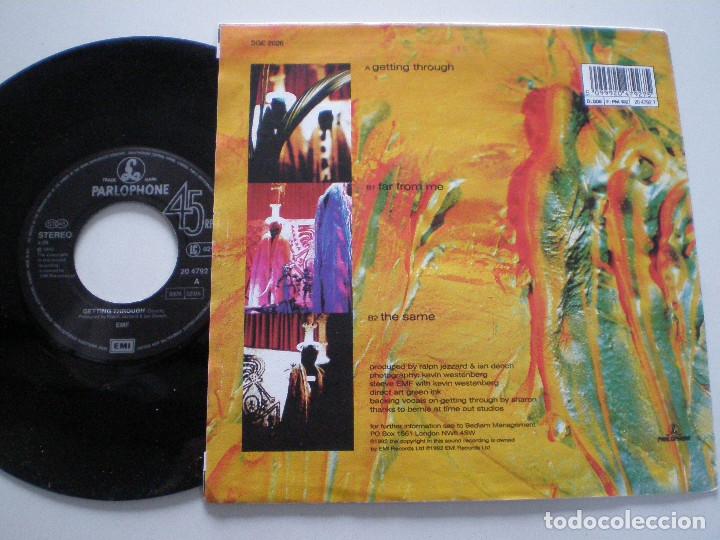 Discos de vinilo: EMF - Unexplained EP - EP UK PARLOPHONE 1992 - Foto 2
