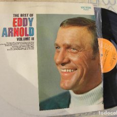 Discos de vinilo: EDDY ARNOLD -THE BEST VOL. II -LP 1970 USA -BUEN ESTADO. Lote 117304299