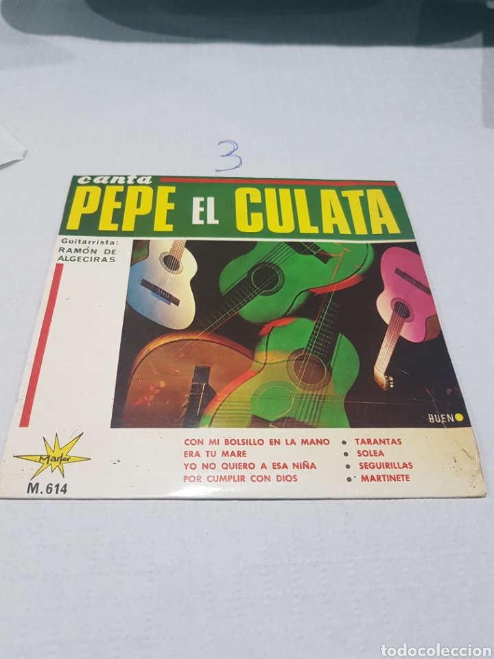 Discos de vinilo: PEPE EL CULATA-EP CON MI BOLSILLO EN LA MANO +3 - Foto 1