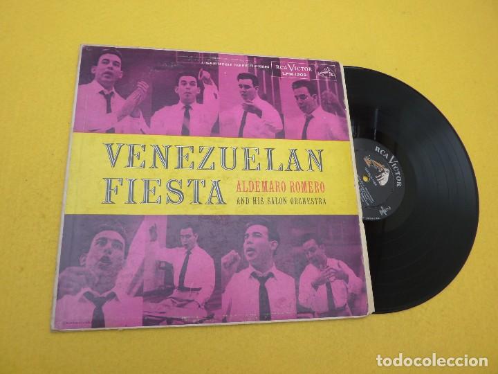 Disques de vinyle: LP ALDEMARO ROMERO And His Salon Orchestra - Venezuelan Fiesta - RCA LPM-1203 (VG/VG)&ccedil;