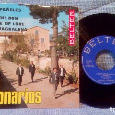 Discos de vinilo: LOS MILLONARIOS - OJOS ESPAÑOLES (SPANISH EYES) + 3 - BELTER 51.814. Lote 117385007