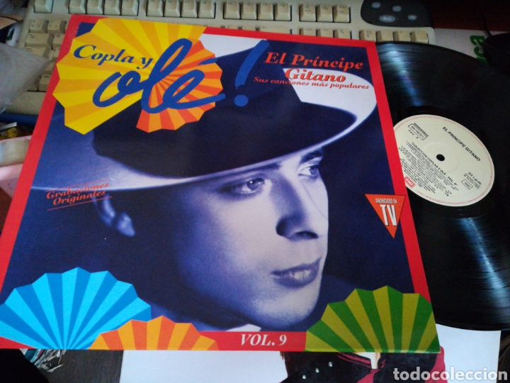 Discos de vinilo: Copla y ole! Lp el pr&iacute;ncipe gitano.1992 - Foto 1