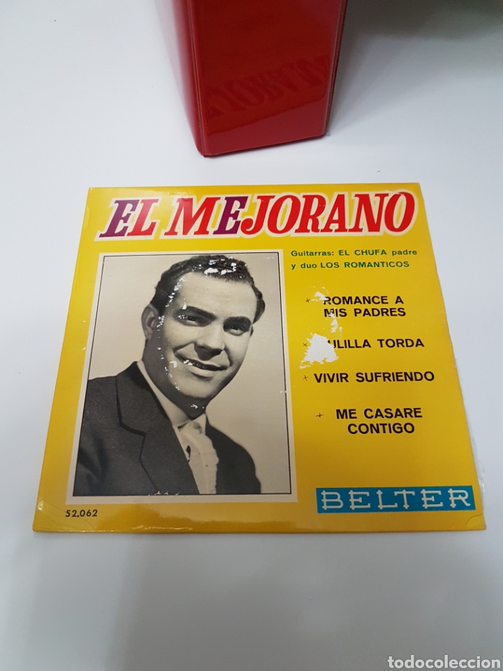 Discos de vinilo: EL MEJORANO ROMANCE A MIS PADRES + 3 - Foto 1