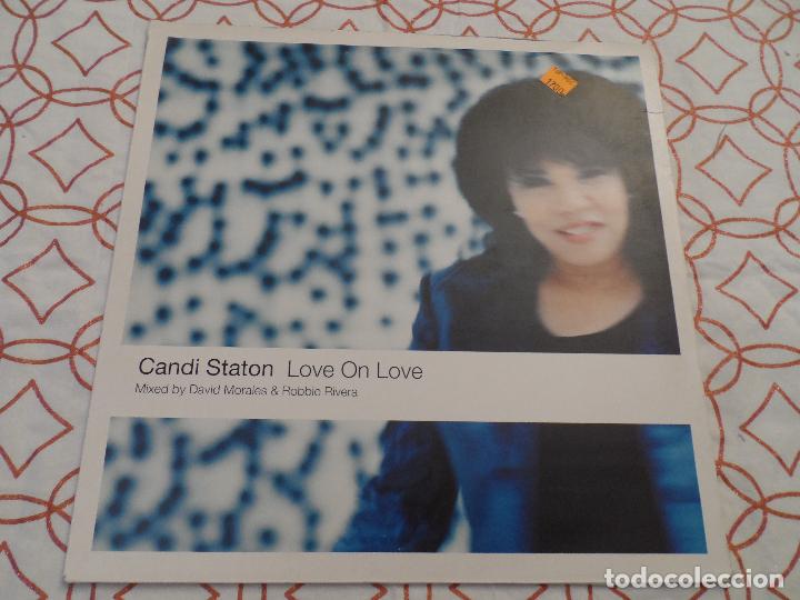Discos de vinilo: CANDI STATON - LOVE ON LOVE - Foto 1