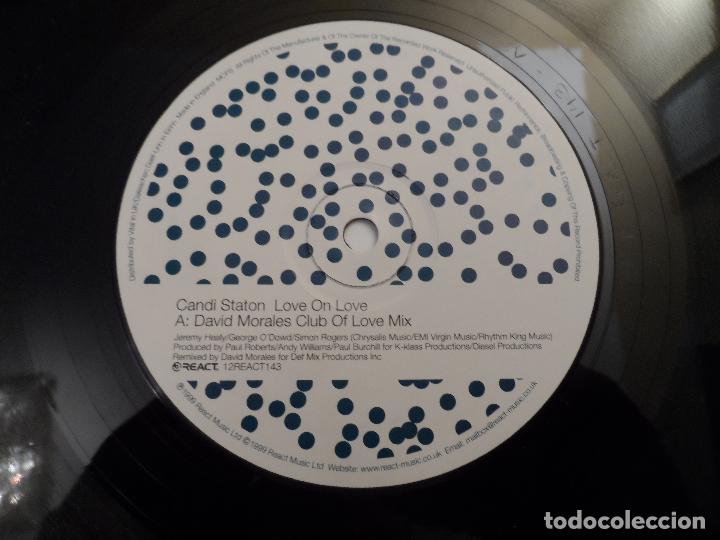 Discos de vinilo: CANDI STATON - LOVE ON LOVE - Foto 3
