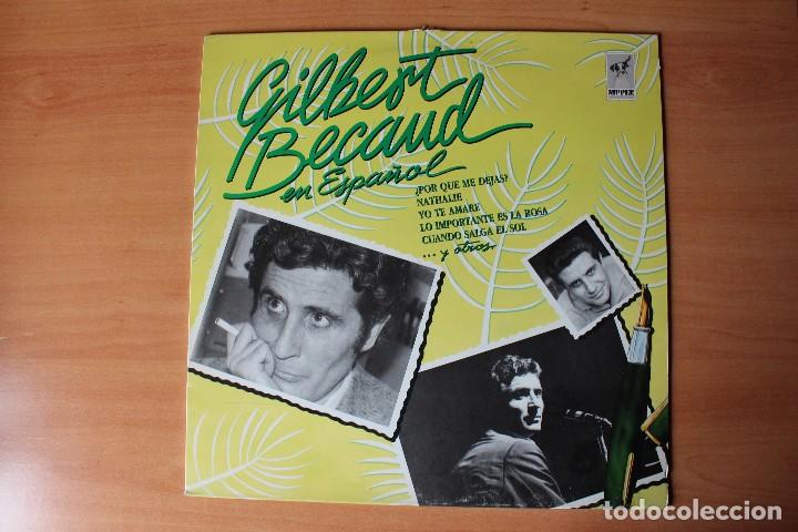 Discos de vinilo: Gilbert Becaud en espa&ntilde;ol. EMI, 87 - Foto 1