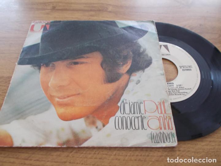 Discos de vinilo: PAUL ANKA, DEJAME CONOCERTE, FLASHBACK - Foto 1
