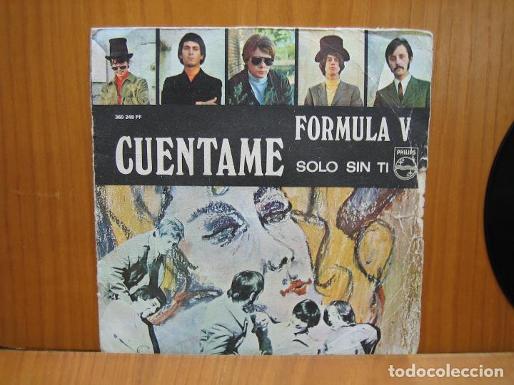 Discos de vinilo: Singles F&oacute;rmula V - Foto 1