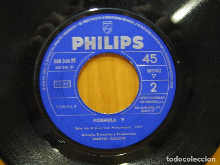 Discos de vinilo: Singles F&oacute;rmula V - Foto 2